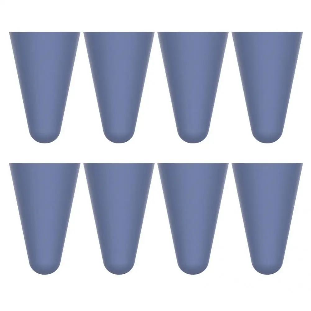 

​8pcs Silicone Replacement Tip Case for iPad Pencil 1 2 Touchscreen Stylus Pen Case Nib Protective Cover Skin for Apple Pencil