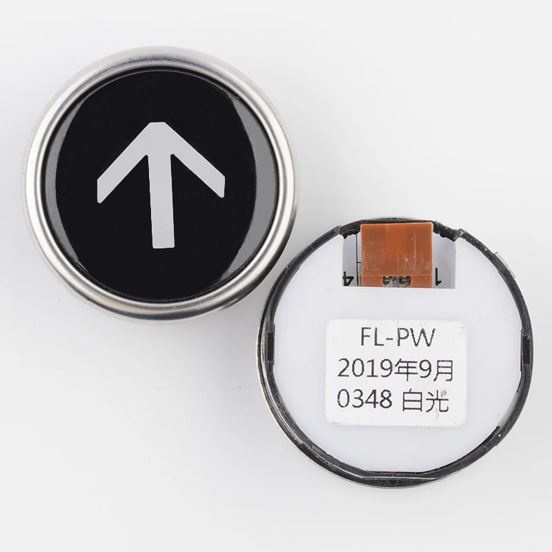 

1PCS FL-PW Button For Hitachi Elevator Lift Diameter 38 White Light