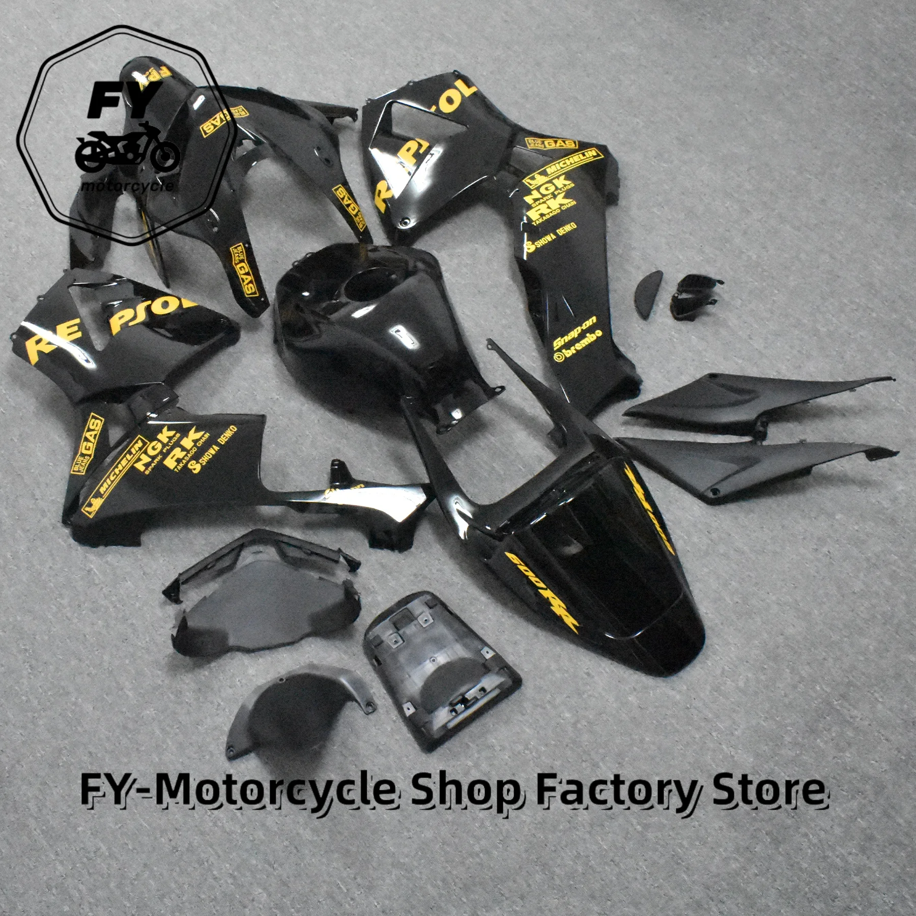 Комплект обтекателей для мотоцикла Honda CBR600RR CBR600 F5 2005 2006, пластиковые обтекатели CBR 600 RR 05 06, блестящая красная оранжевая крышка корпуса (art.: 3920ccaf2b2e8) - 3920ccaf2b2e8