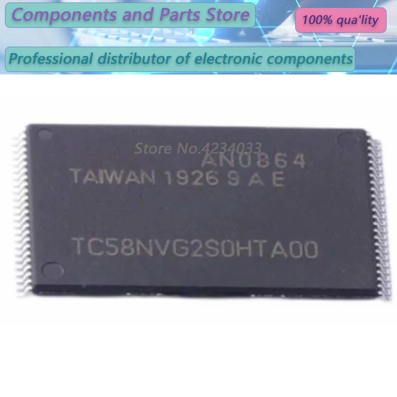 

5 шт. TC58NVG2S0HTA00 TC58NVG2S0HTA TC58NVG2S TSOP48 NEW100 % TC58NV G2S0HTA00
