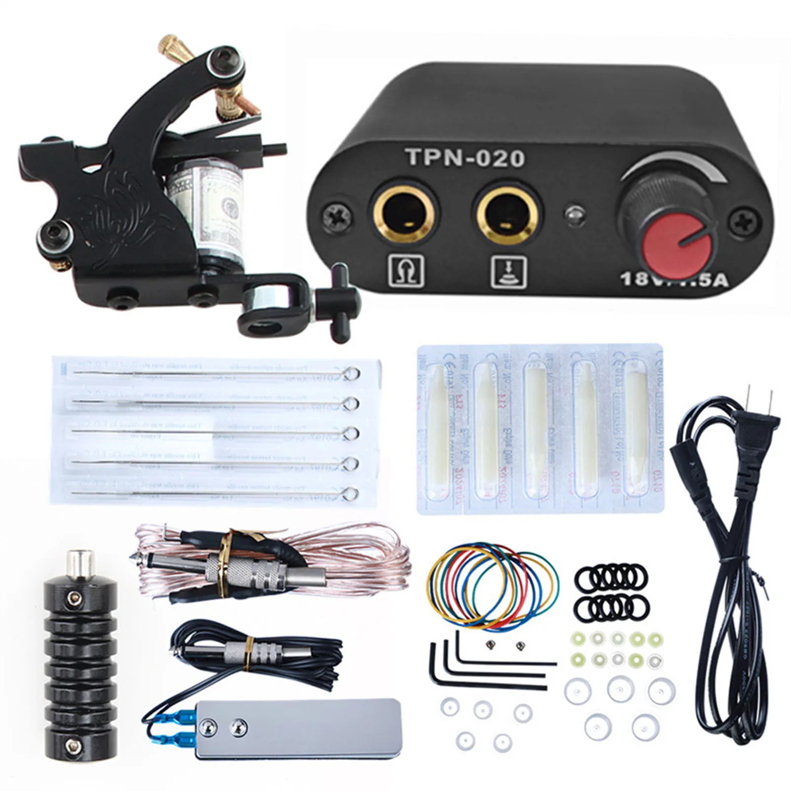 

Набор для татуировок с защитой от усталости, длительное время работы, плавно и с низким уровнем шума, набор для татуировок на день рождения или годовщину, подарок NIN668