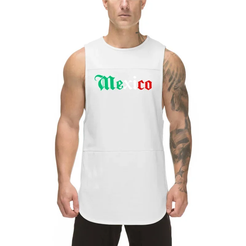 Майка мужская сетчатая для занятий спортом модная быстросохнущая майка без