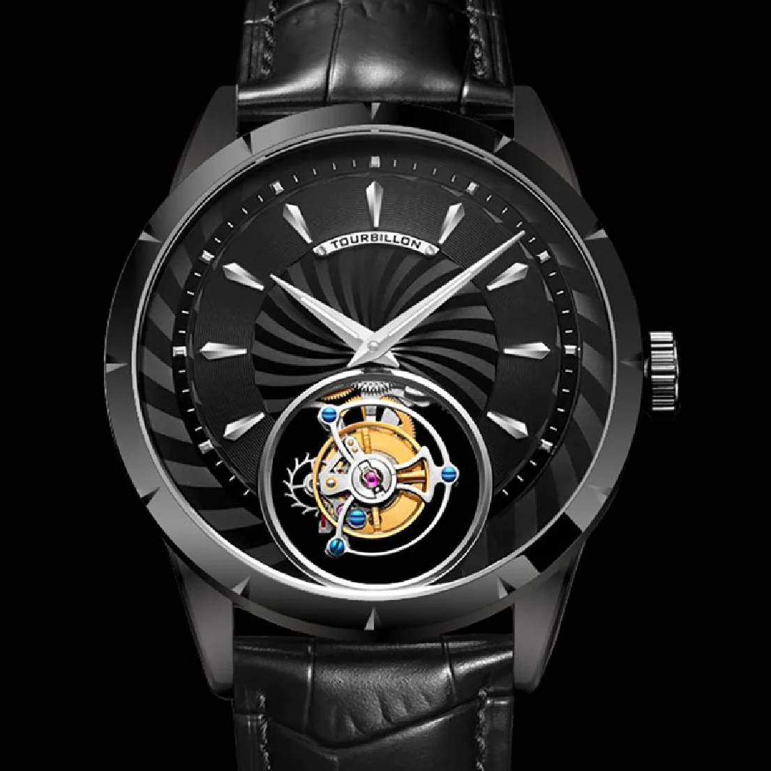 

AESOP Tourbillon Watches Mans Mechanical Watch for Men Wristwatches Man Skeleton Male Clock Sapphire Mechanical Watch Luxury Men