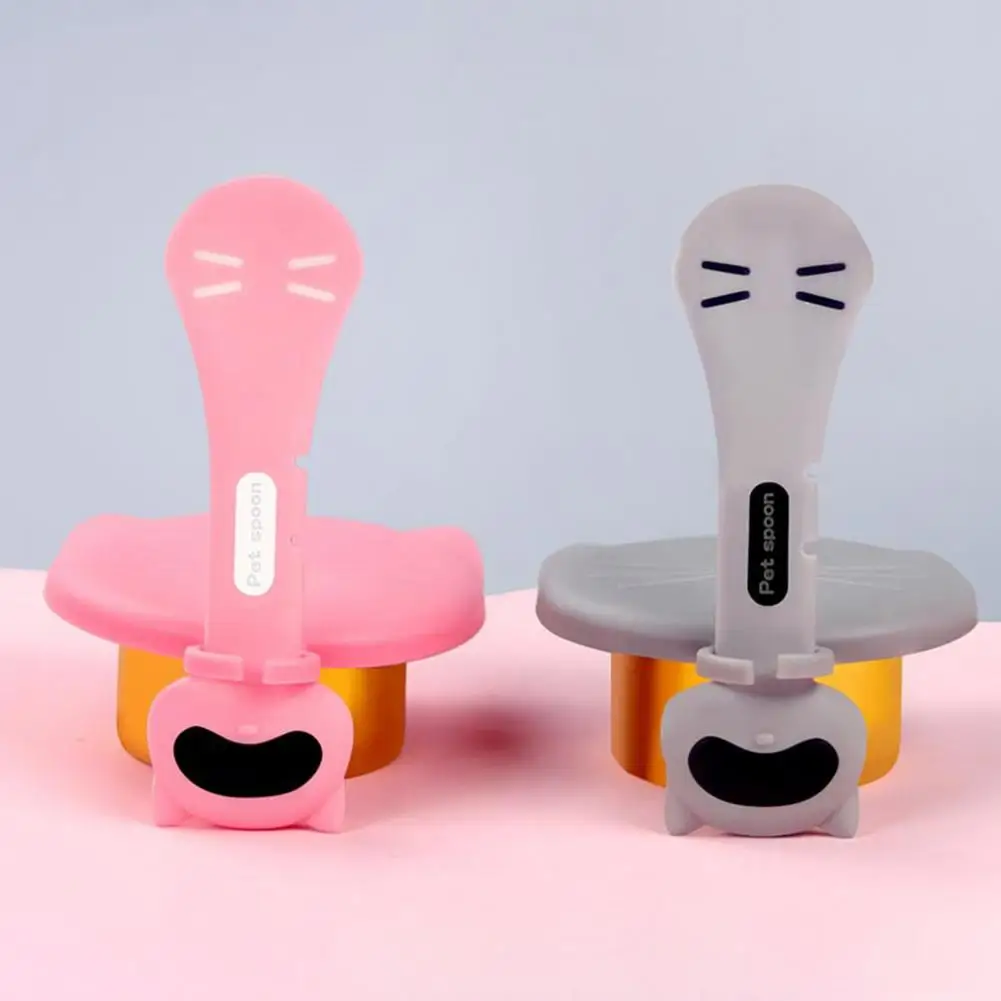 

Cat Food Can Covers Lids Cartoon Shape Flexible Leakproof TPR Food Canned Scoop Dog Food Can Cover Set Pet Supplies