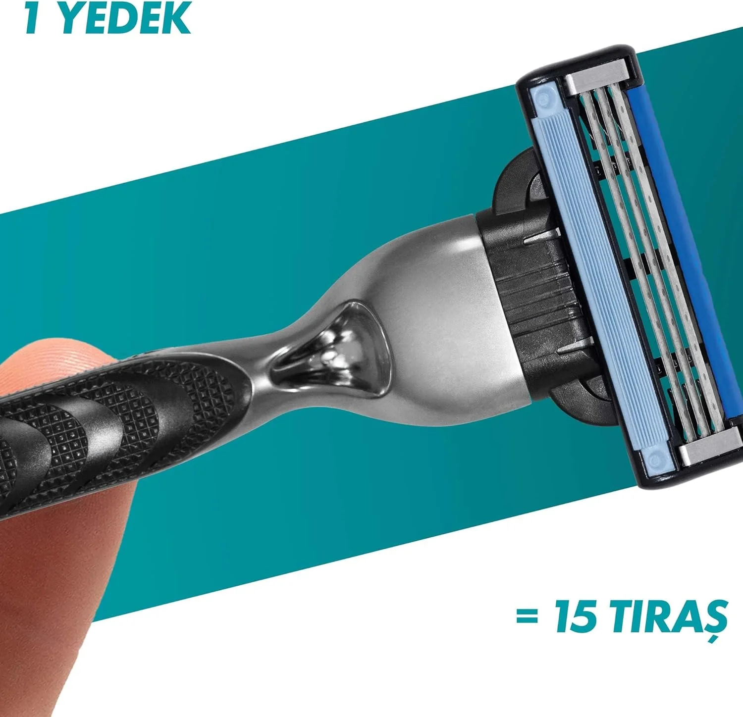 Фото Бритва Gillette Mach3, мужской набор для бритья, трёхслойное лезвие, лезвия Mach 3, материал из нержавеющей стали №4