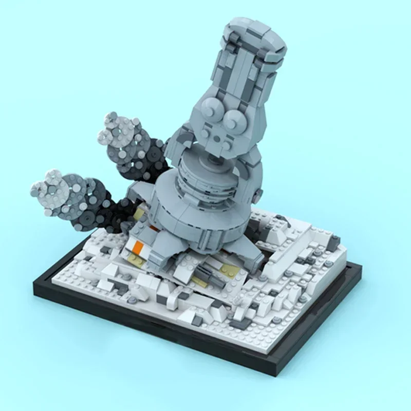 Популярный конструктор Star Movie Model Moc: Модульные блоки Snowspeeder Escape Technology, подарки, рождественские игрушки, наборы для самостоятельной сборки (art.: 3920db60562ac) - 3920db60562ac