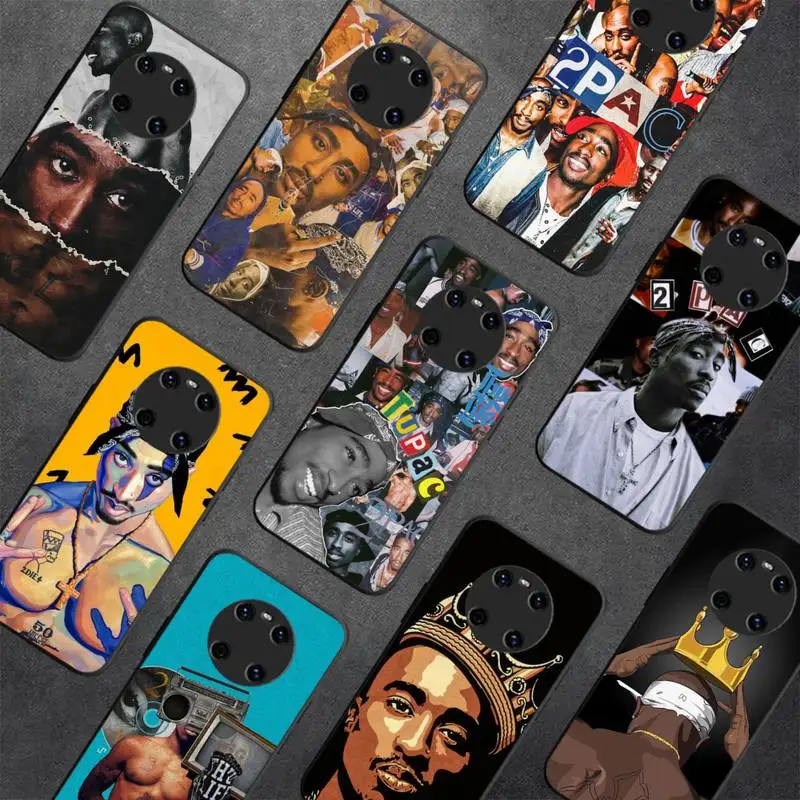 

Rapper 2pac Singer Tupac Phone Case for Redmi 8 9 9A for Samsung J5 J6 Note9 for Huawei NOVA3E Mate20lite cover