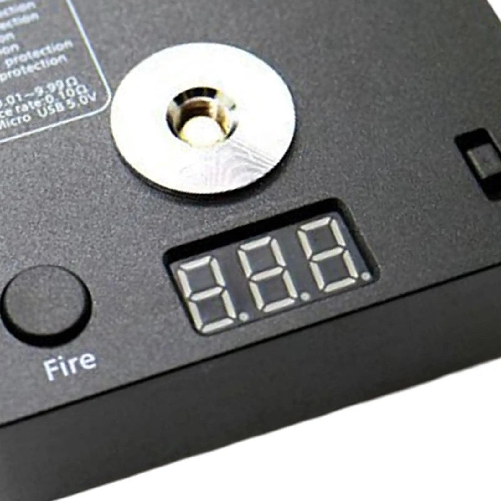 

Digital Resistance Meter High Precision Portable LED Display Coils Burning Platform for Coils Building Craft Hobby Use Repair
