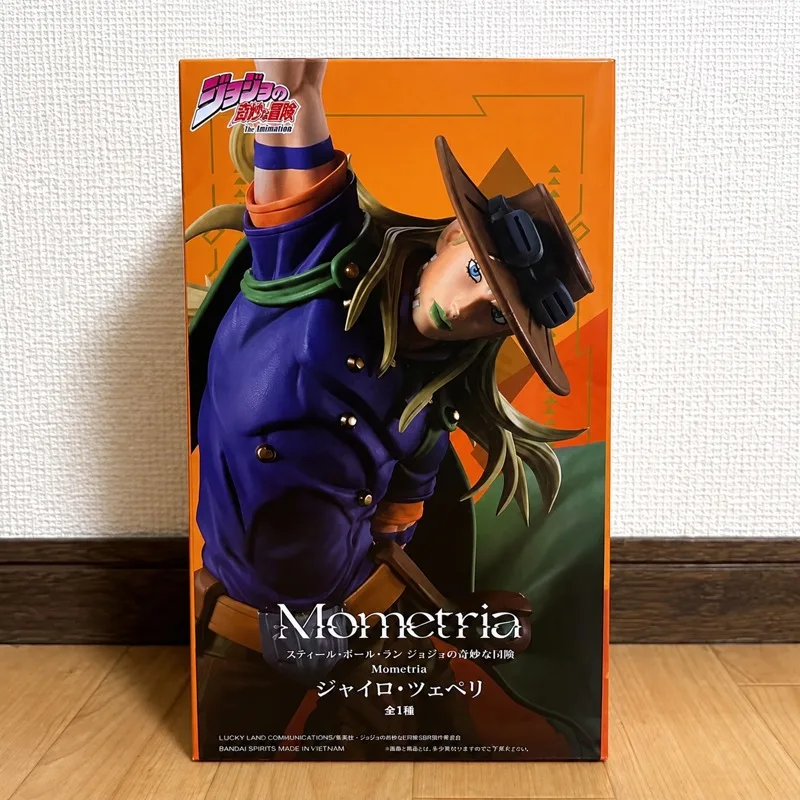 Фото В наличии: Оригинальная фигурка Bandai Banpresto Jojo's Bizarre Adventure Gyro Zeppel, новая, в коробке, аниме-модель. №1