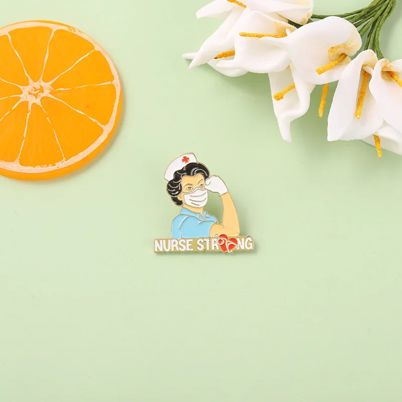 

SALeeee New Warm Healing Medical Staff Come On Gesture Clothes Bags Accessories Small Jewelry