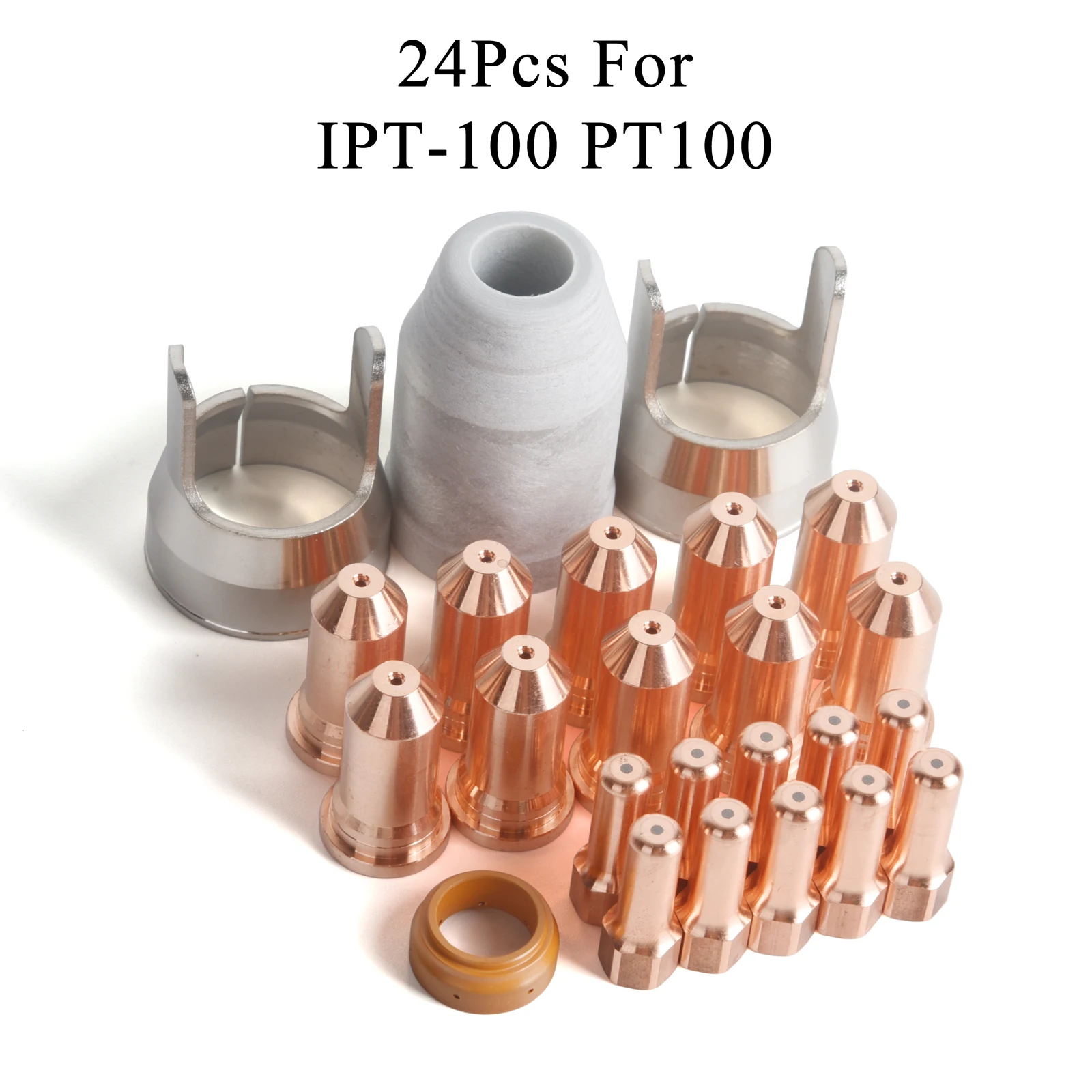 

Комплект электродов и сопел для плазменной резки PT-100 24 шт. HA&VS