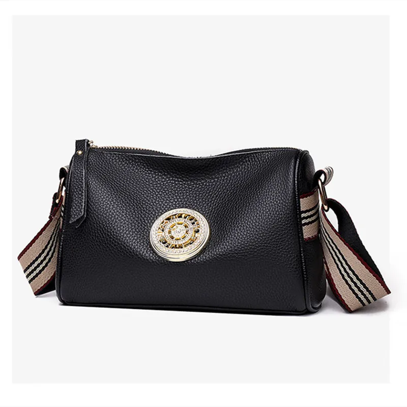 

Genuine Leather Bags for Women Fashion Shoulder Crossbody Bag Simple Satchel Messenger Bag