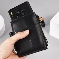 ladies coin purse purse fashion 100 leather luxury zipper bag designer wallet id card holder card holder