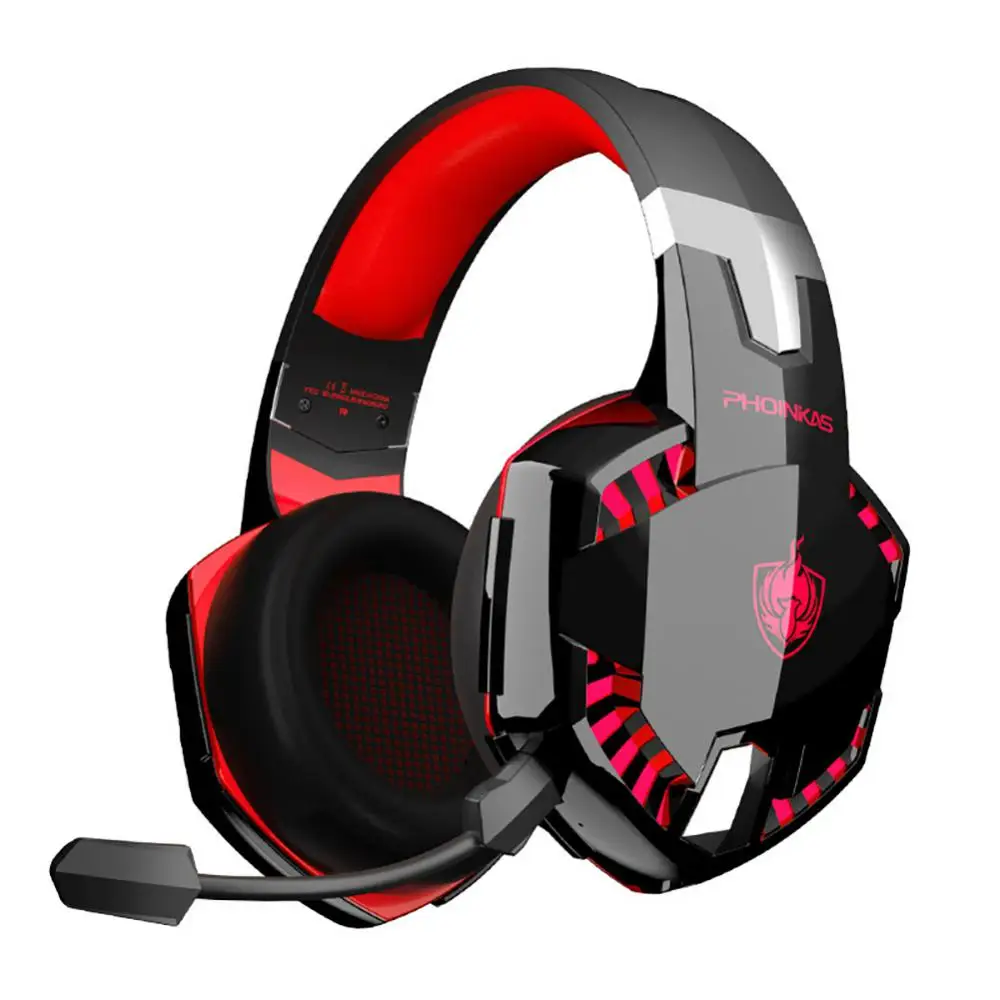 

G2000 Gaming Headset Deep Bass Stereo Casque Wired Headphone Glowing Earphone with Microphone for PS5 PS4 XBOX PC Laptop