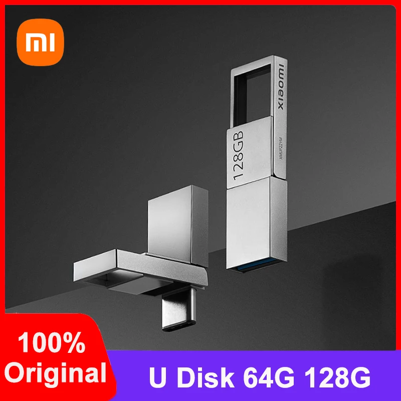 

Флэш-накопитель Xiaomi с двумя интерфейсами, 64 ГБ, 2022 ГБ, 128 °