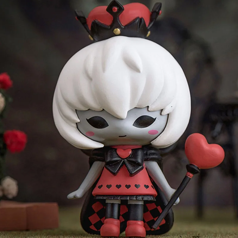 

Abiru Wonderland Adventures series white hair girl Doll Computer Desktop Decoration Kawaii Toy Random Mystery Box