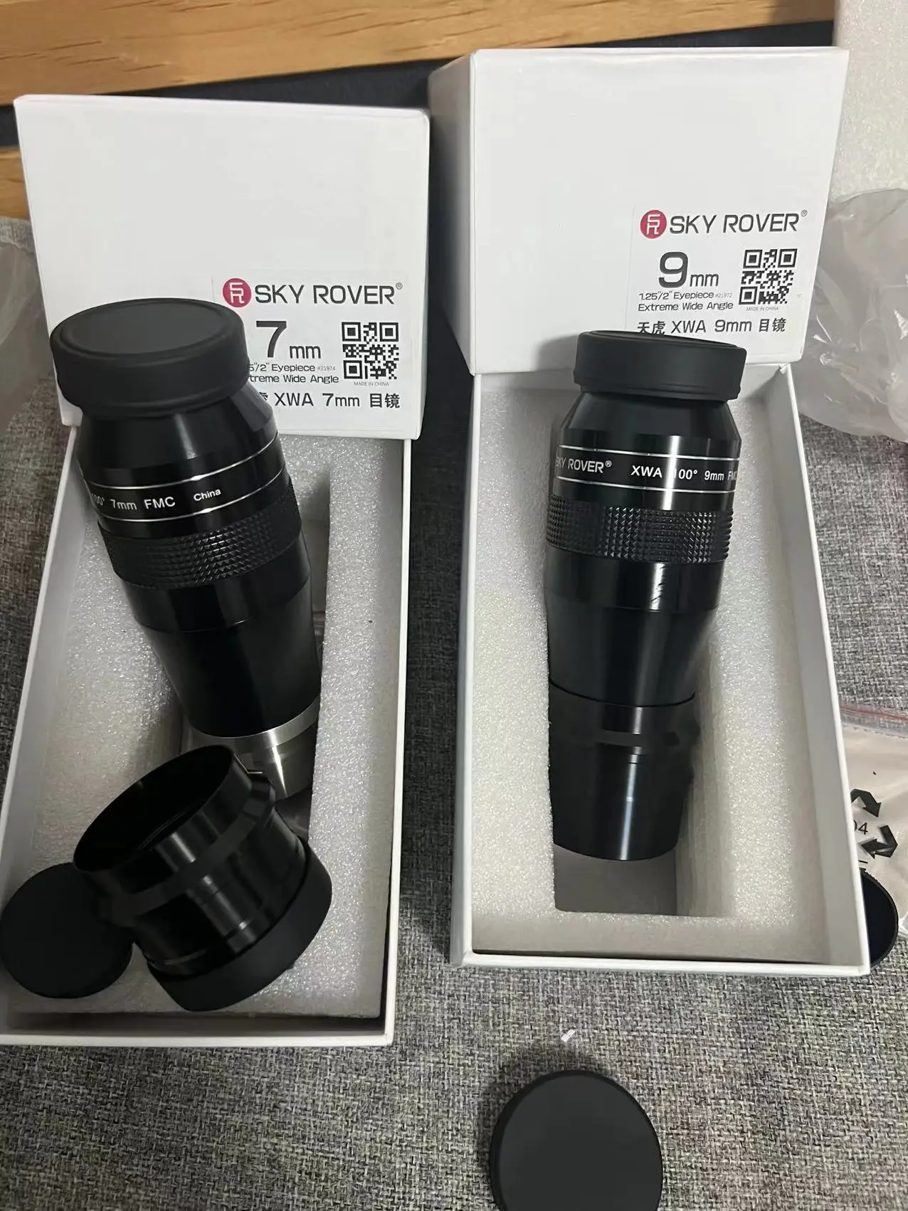 SKY ROVER XWA 7 мм 9 13 20 Ультраширокоугольный окуляр двойного назначения 100 градусов 1 25 и