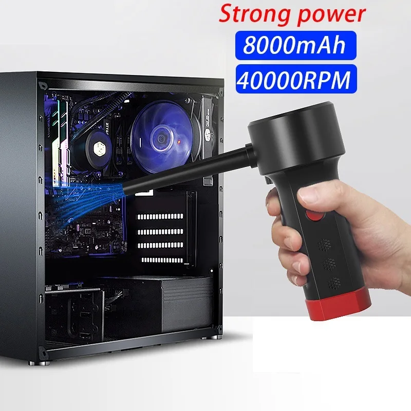 

Compressed Air can for computers ,Electric Air Blower Computer Cleaning,Cordless Air Dust Cleaner for PC Keyboard Crumbs