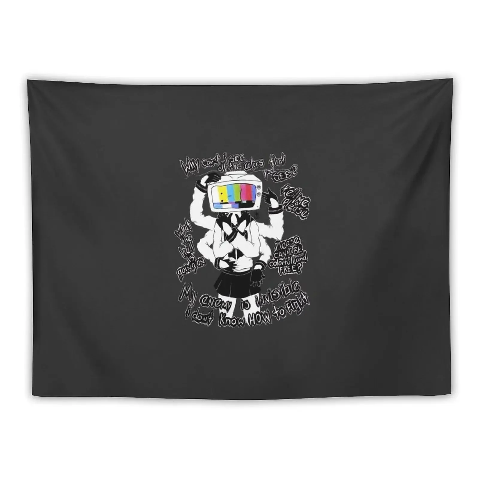 Гобелен Gumi Megpoid Echo украшение для гостиной корейский Декор комнаты гобелен