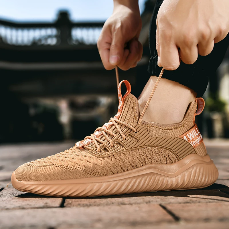 New Lightweight Men Sneakers Men Shoes Breathable Running Shoes Outdoor Sport Jogging Walking Sneakers for Man Zapatillas Hombre