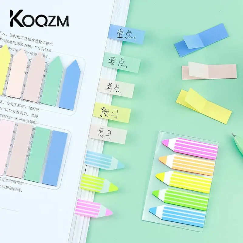 

100 листов, самоклеящаяся закладка для заметок