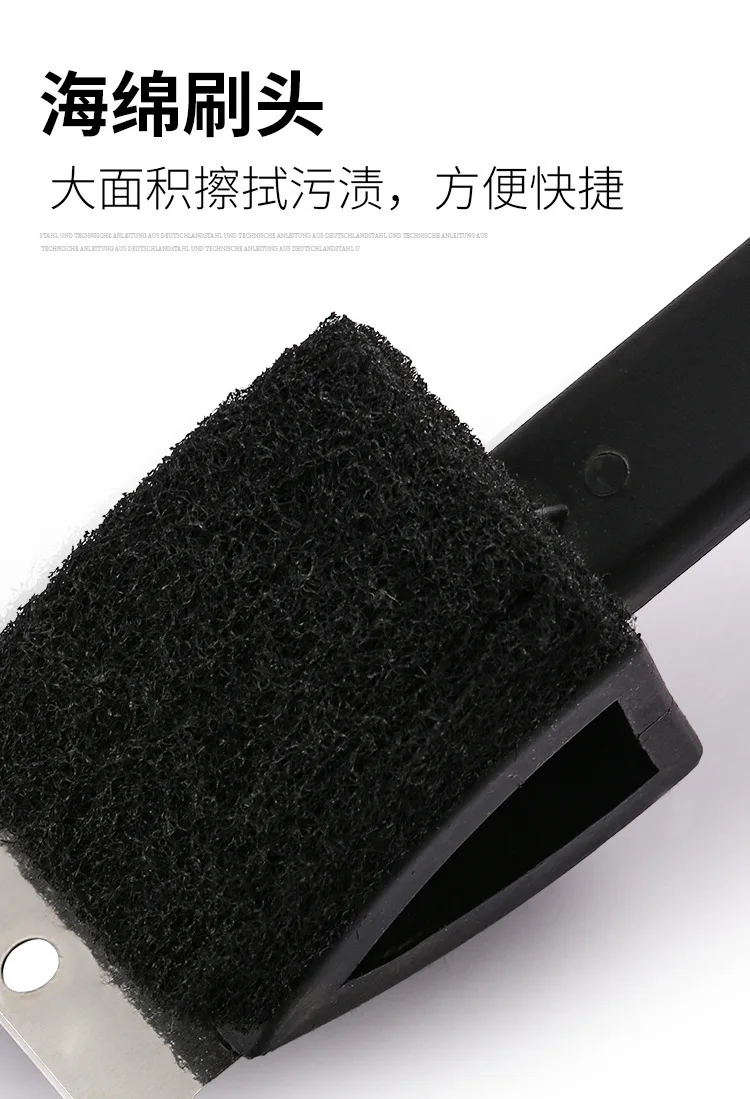 Гриль Чистая Щетка Медный Провод Барбекю Аппаратная Печь Чистка Ббк Губка Лопата Длинная Ручка