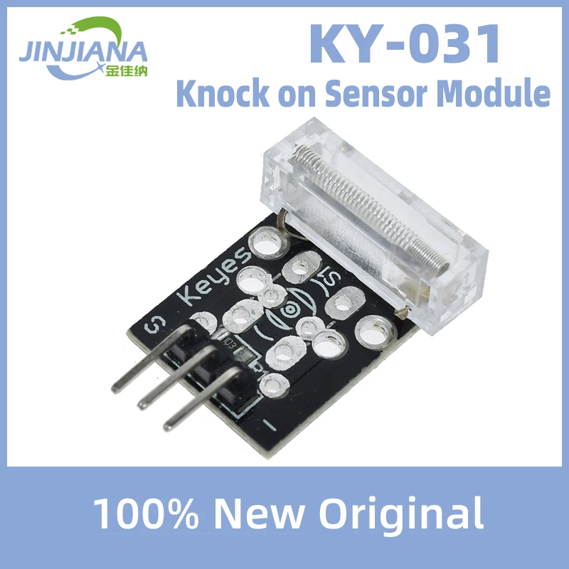 

1/5 PCS Knock Sensor Module for Arduino 3pin KY-031 Percussion Knocking Knock Sensor Module Diy Starter Kit KY031