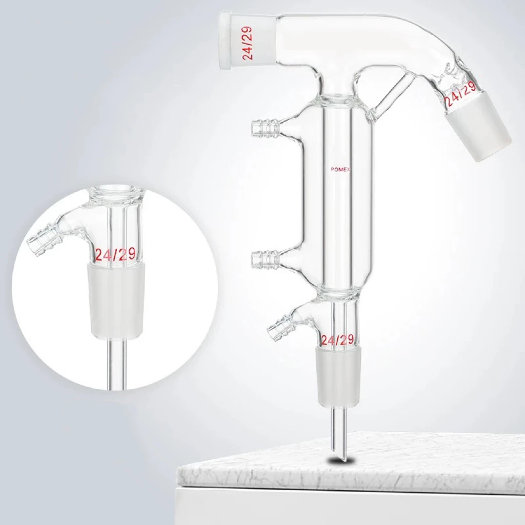 Прямой микродистиллятор стандартная дистилляционная головка с матовым песком