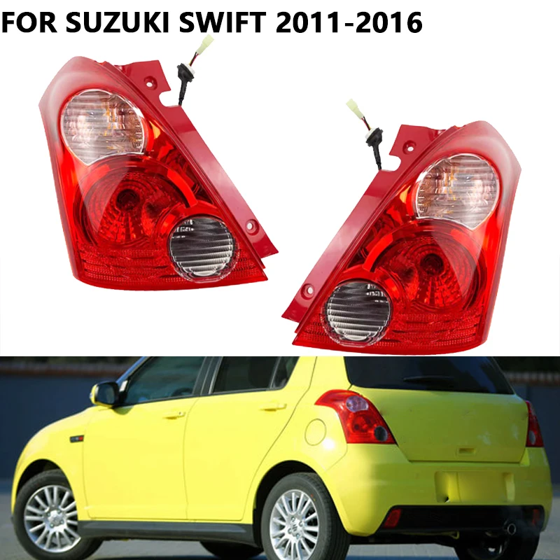Rear Tail Light For Suzuki Swift 2011-2013 2014 2015 2016 Turn Signal Stop Brake Reverse Daytime Running Lamp Assembly