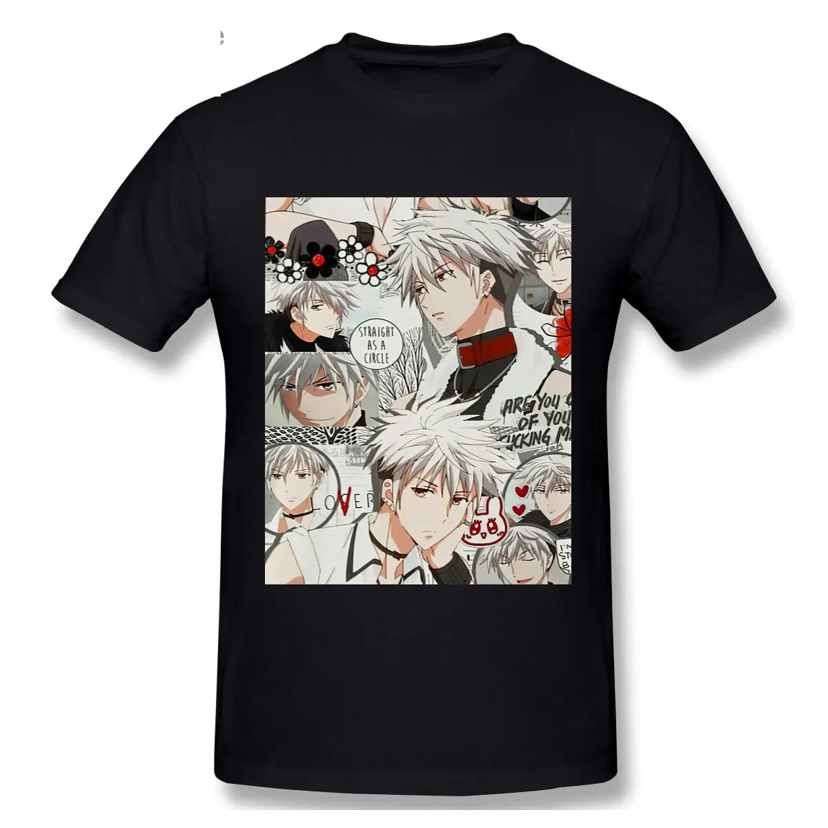 

Fruits Basket The Zodiac Hatsuharu Sohma Less T Shirts Top Graphic Goth TShirts Summer Streetwear Cotton Harajuku T-Shirts