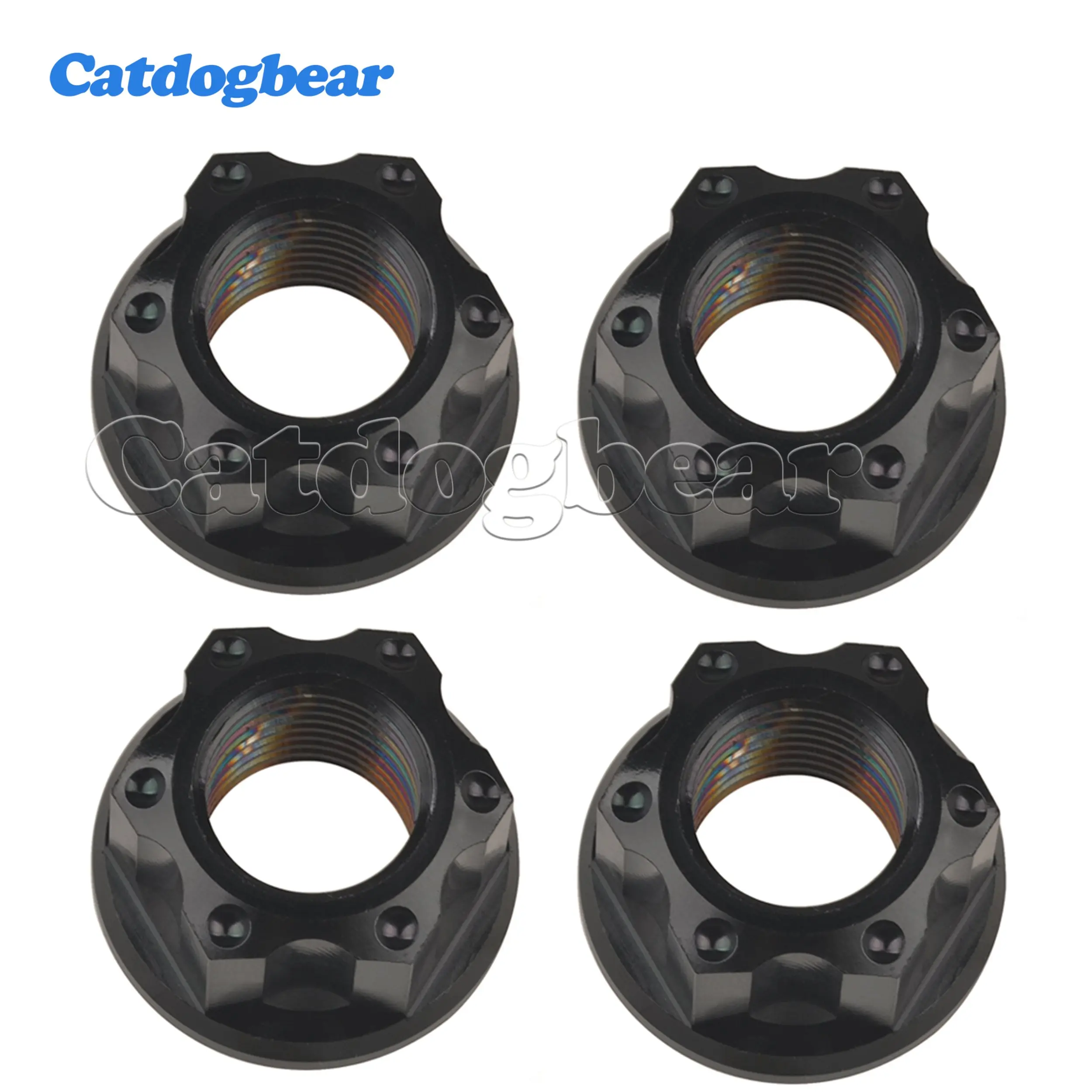 CATDOGBEAR Титановые гайки Torx для мотоцикла 4 шт.