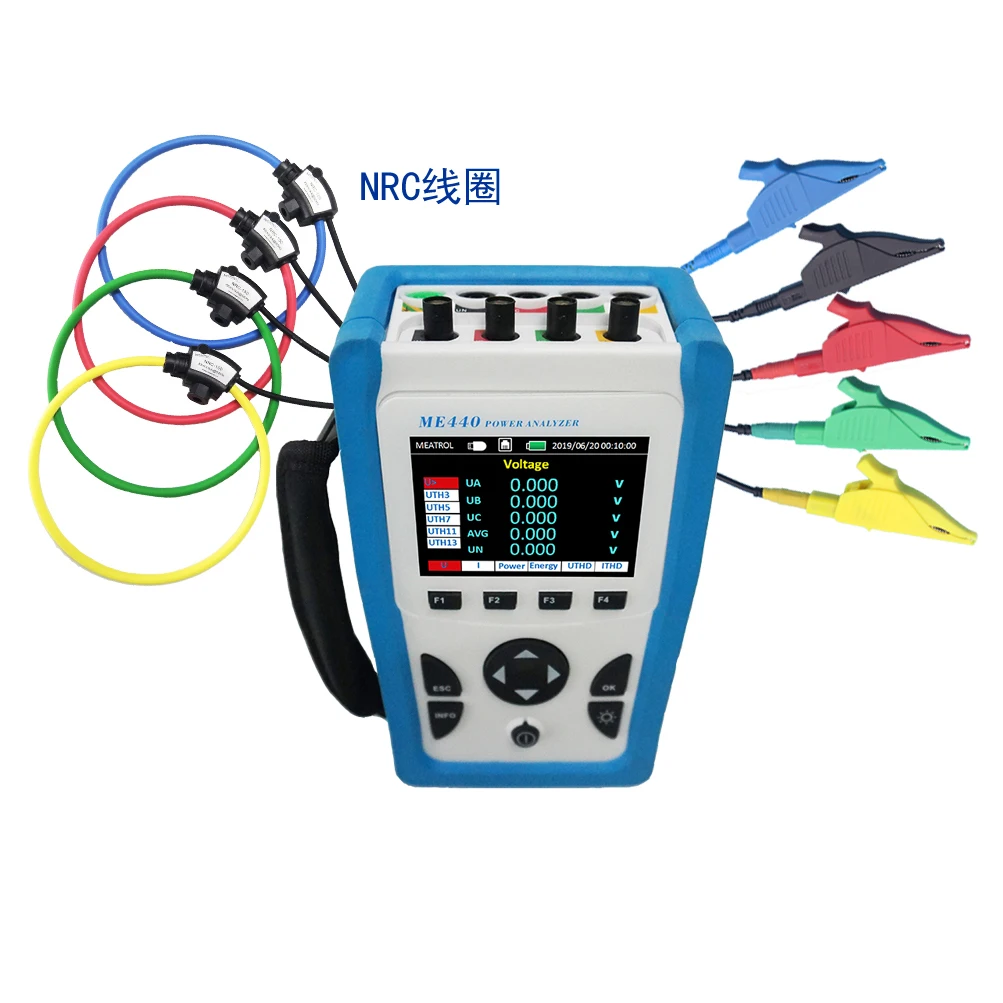 

Portable Meter ME440 NRC-150 Smart Multi-functional Electrical Power Quality Analyzer