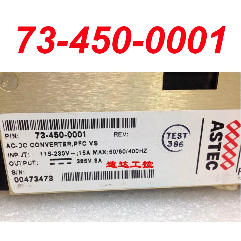 

Подлинный 90% новый источник питания ASTEC 73-450-0001