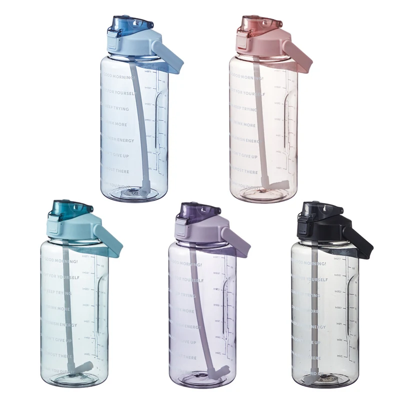 Прозрачная бутылка для воды