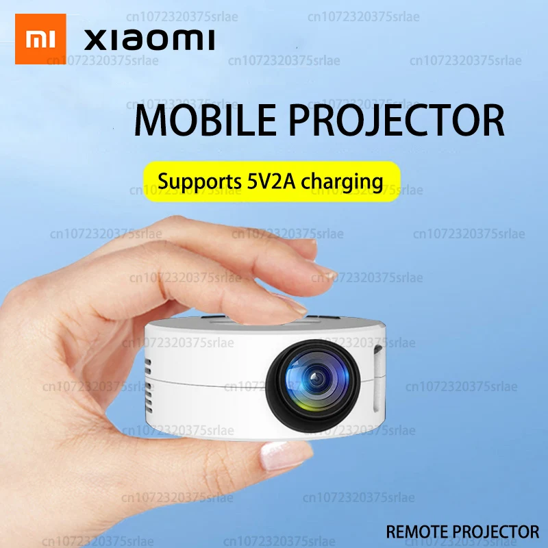 

Xiaomi New YT200 LED Mobile Video Mini Projector Home Theater Media Player Cinema Wired Same Screen Projector For Iphone Android