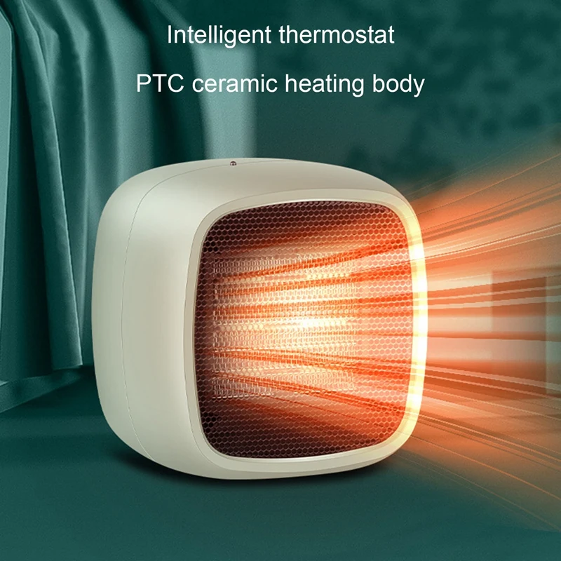 

Electric Heater Desktop Mini Heater Home Small Heating Heater Portable Electric Heater EU Plug