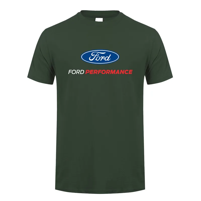 

Ford Performance T-shirt Men's Summer Fashion Short Sleeve Casual Outdoor Breathable Sports T-shirt