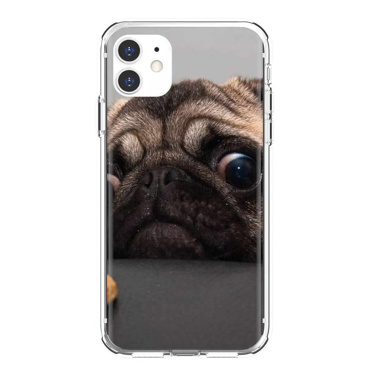 Силиконовые чехлы для телефонов с изображением милого мопса-Собаки-HD-обои iPod Touch