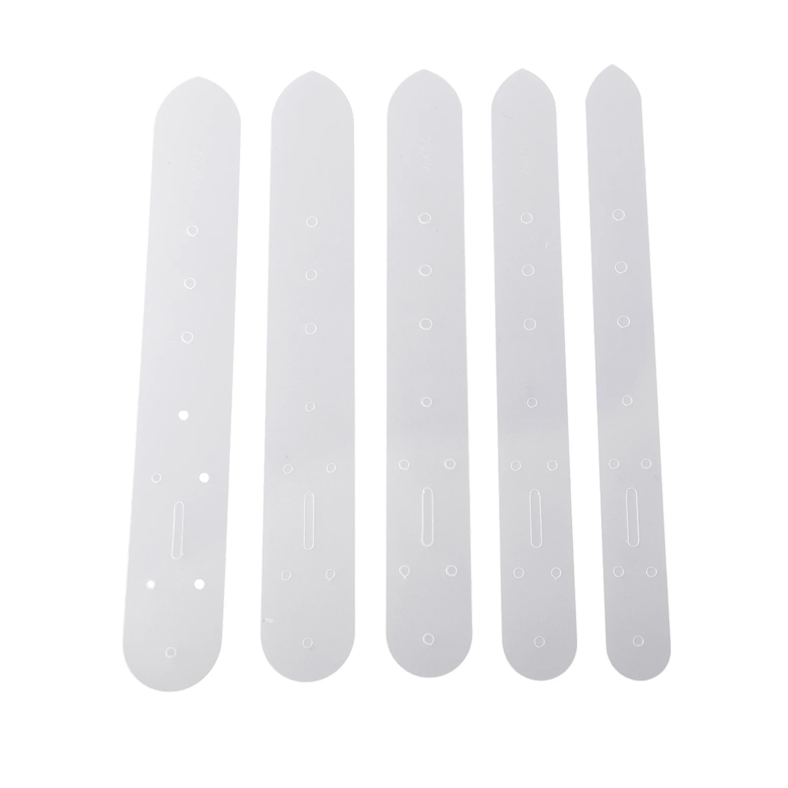 5 шт./компл. 25-40 мм шаблон для позиционирования ремня пластиковая кожаная пряжка