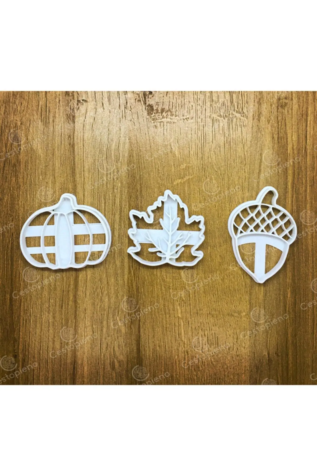 

Набор формочек для печенья Push 3 шт. сладкие торты, блины горячая еда