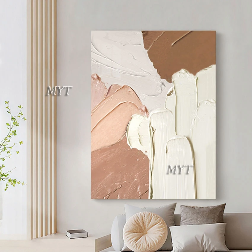 Современная Картина ручная работа картина маслом абстрактная Холст Искусство