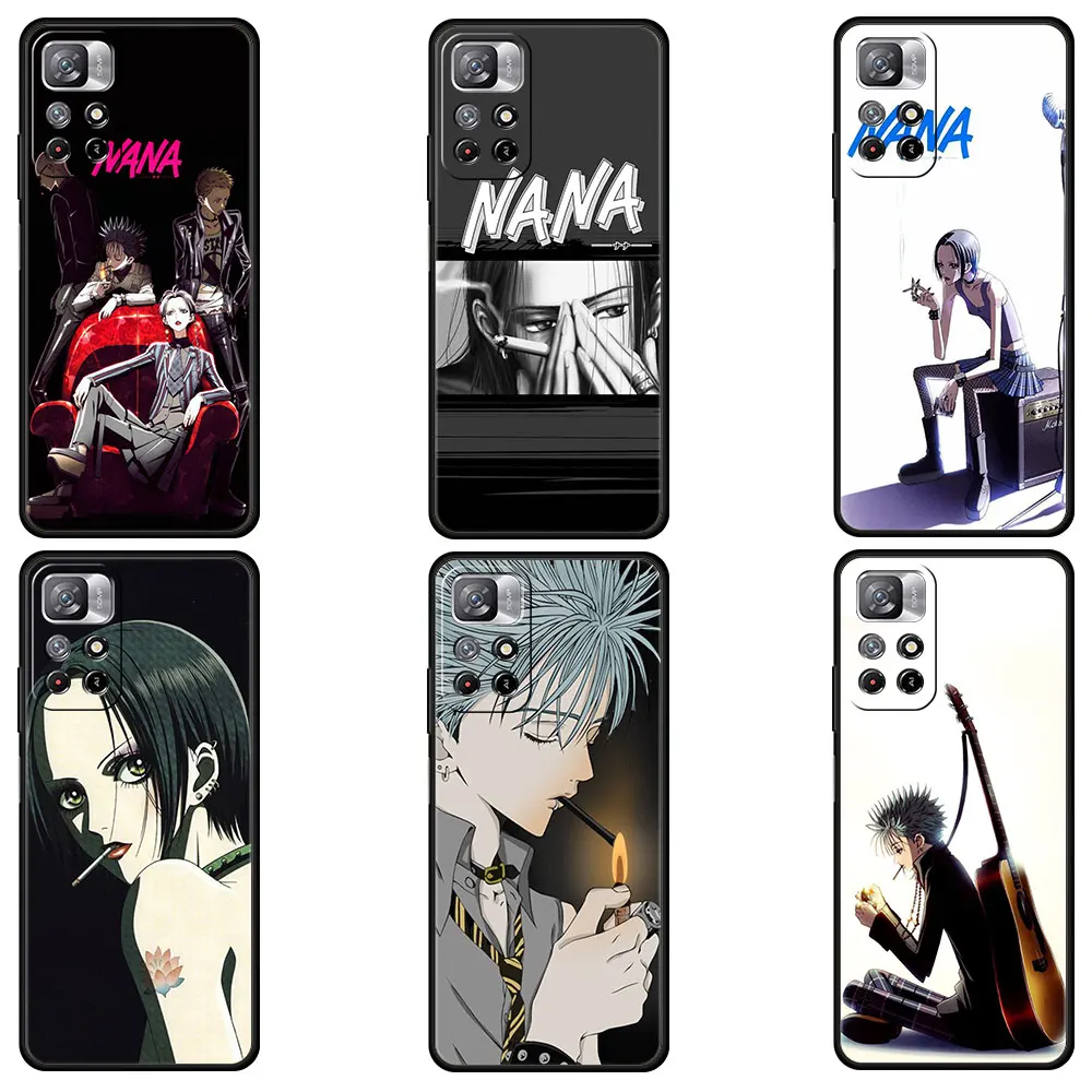 

for Xiaomi redmi note 10 11 pro Case Redmi 9 9a 9c 8 Cover redmi 11Pro 10 9 pro 11t 9t 8t 9s Funda Nana Komatsu Manga Shojo Beat