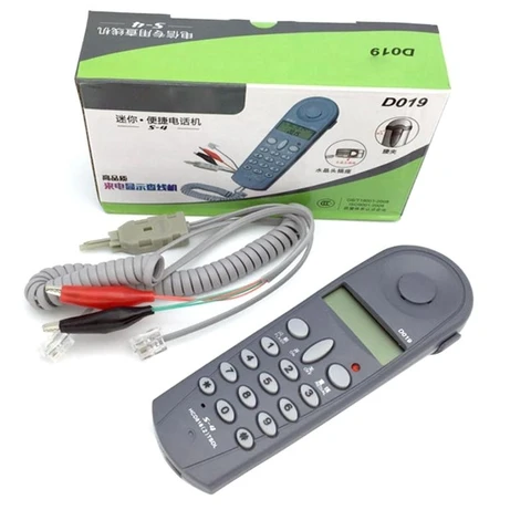 Стационарный телефон OOTDTY Corded Phone Test Telephone
