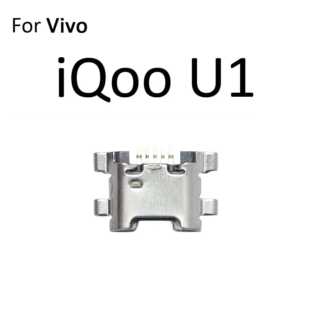 Разъем Type-C Micro USB для зарядки разъем док-станции порт Vivo iQOO Neo 3 U1 Z1 Z1x NEX двойной