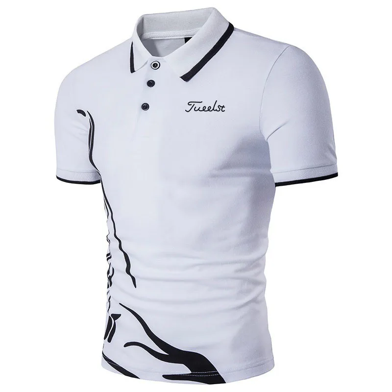 

American Brand Summer New Santa Cruz Men's Short-Sleeved Tops Polo Shirt Casual Men's Polo Shirt Male Breathable Polo Shirts