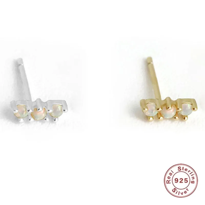 

Женские серьги из серебра 925 пробы с опалом