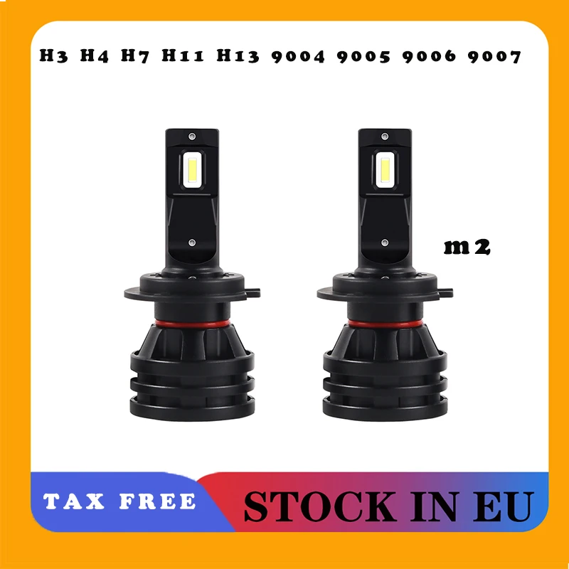 

Super H4 LED Headlight H7 LED Canbus H11 HB3 HB4 9005 9006 H1 Car Bulbs Fog Lights 12V 100W 6000K 20000LM Lamps
