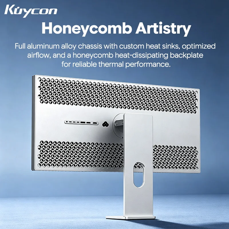 Фото Игровой монитор Kuycon W34KB 34 дюйма WUHD 180-360 Гц ультраширокий 21:9 HVA 5120x2160 HDR USB-C 100W 99% sRGB 98% DCI-P3 настольный дисплей №4