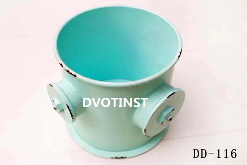 Dvotinst Newborn Photography Props Iron Creative Posing Bucket Bathtub for Baby Photo Shooting Accessories Infant Studio | Детская