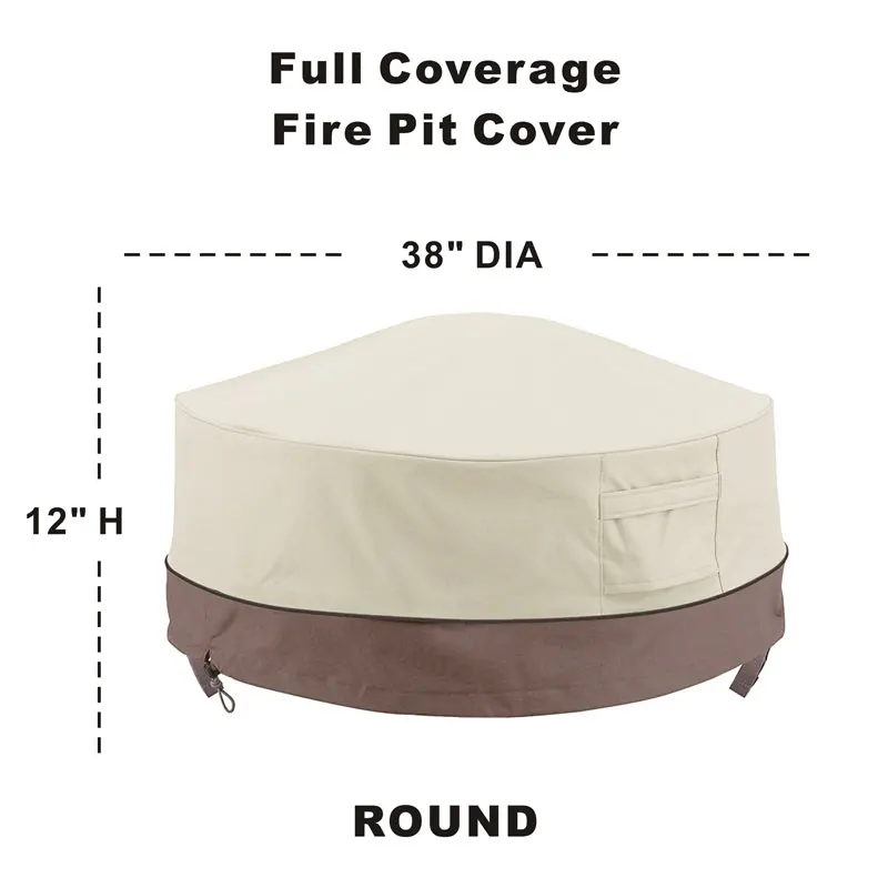 Крышка для уличной мебели Winmax круглая крышка сада патио пожарной ямы - купить по